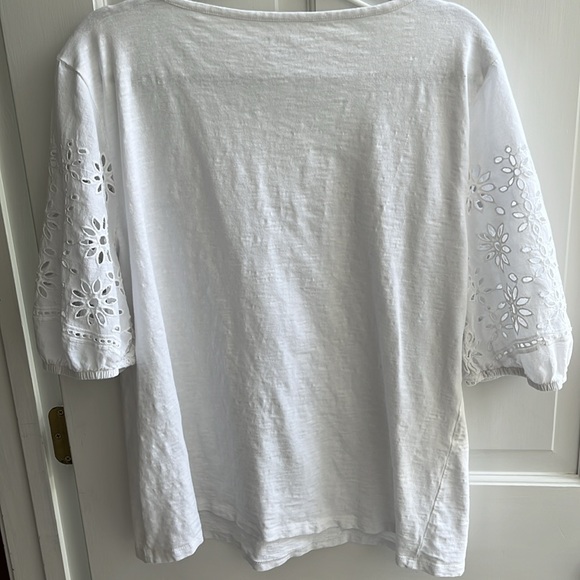 Talbots xl white tshirt - Picture 4 of 4
